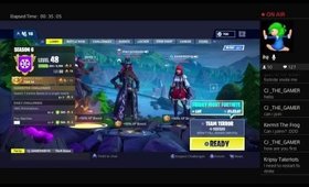 Come watch a gal get 2% better at Fortnite