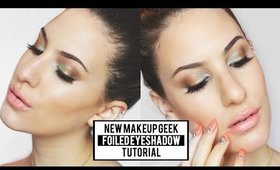 Makeup Tutorial Using NEW Makeup Geek FOILED EYESHADOWS ♡ JamiePaigeBeauty