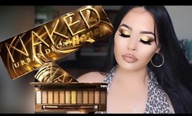 Urban Decay NAKED HONEY  Tutorial I Bronze Golden Eyeshadow Look #eyeshadow #nakedhoney #urbandecay