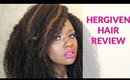 How to Wear a BIG Natural Hair Wig| Hergiven Hair Review