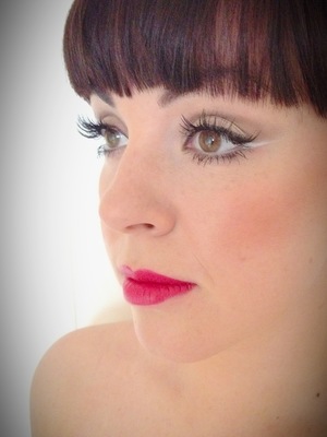 It was my bridal make up where I have decided to use cherry lips ..and I like it have to say 