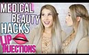 Lip Injections!? MEDICAL BEAUTY HACKS TESTED !!