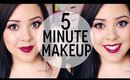 5 MINUTE MAKEUP! | FALL EDITION
