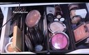 MAKEUP DECLUTTER PART ONE | HIGHLIGHTERS & BRONZERS (WOC Friendly) | #KaysWays
