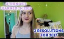 What I Learned in 2016 & My 2017 Resolutions | Emme Stanec