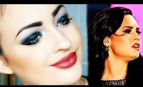 Demi Lovato Inspired Makeup | Smokey Eye w/ Dusty Rose Lip | Rosa Klochkov