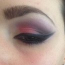 Pink/purple eye look 2