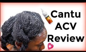 Wash Day Products | Cantu ACV Root Rinse First Impression on 4c Hair
