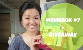 MEMEBOX #7 (Unboxing) + Giveaway!