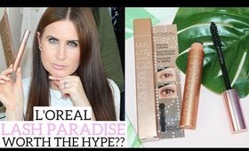 L'OREAL LASH PARADISE UK REVIEW | Is It Worth the Hype??