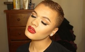 Fall Series | Red Lips & Winged Liner