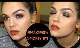 October Halloween Smokey Eye