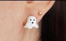 DIY Ghosts Stud Earrings  | CuteSimpOctober No.3
