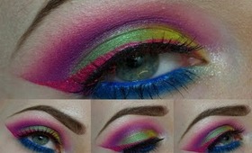 Urban Decay Electric Palette: Summer Festival Makeup Tutorial