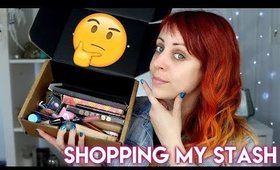 SHOP MY STASH! Using the same products for 2 weeks | GlitterFallout