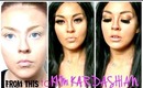 Kim Kardashian Makeup Transformation