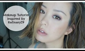 Effortless Cool Makeup Tutorial Inspired by Refinery29 | Serein Wu