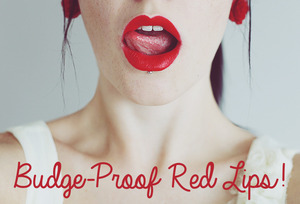 See how I achieve budge-proof red lips here:
http://itsbeautyorbust.blogspot.com/2013/09/my-tricks-for-budge-proof-red-lips.html