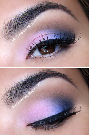 mostly matte eye look. More looks and reviews on www.MaryamMaquillage.com and www.Facebook.com/Maryam.Maquillage