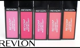 Revlon ColorStay Moisture Stain Lip Swatches