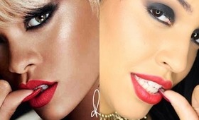 Rihanna Holiday Collection Makeup Tutorial