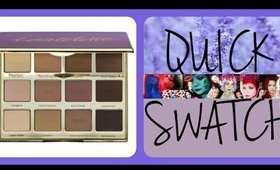 Quick Swatch - Tarte Tartelette Palette