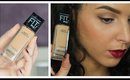 Maybelline Fit Me Matte + Poreless Foundation First Impressions Review ♥