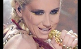 Ke$ha AMA 2012 Performance Inspired Makeup Tutorial