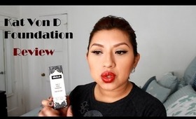 KAT VON D FOUNDATION REVIEW (LOCK IT TATTOO)