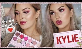 VALENTINES MAKEUP TUTORIAL 💌 Trying KYLIE COSMETICS New Collection
