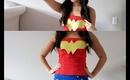 DIY Wonder Woman Halloween costume