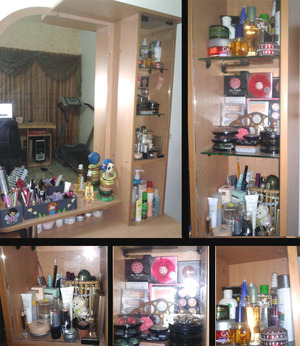 since i already took photos for the "Show Off Your Collection!" talk..here's my stash, i mean dresser (i'm much too lazy to get everything out)