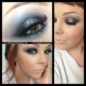 Video tutorial for this is on my profile or www.youtube.com/kimpantsmakeup 