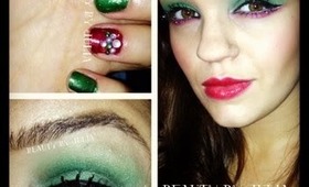 Holiday Inspired Makeup Tutorial: Silver Christmas