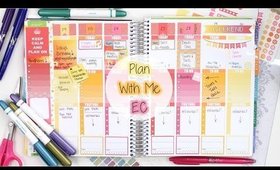 Plan With Me | Erin Condren Vertical Life Planner | Aug 24-30, 2015