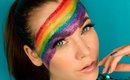 Celebrating Gay Pride Rainbow make up