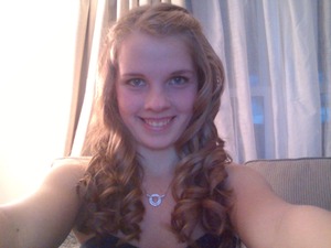 This is my semi formal hair!