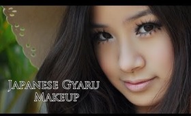 ♡Japanese Gyaru Makeup/Hair Tutorial♡ ギャルメイク