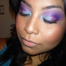 Blue and Purple Look