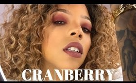 Monochrome Makeup Tutorial | Cranberry Smokey Eye