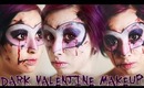 'Bleeding Love' Dark Valentine Makeup Tutorial | Courtney Little