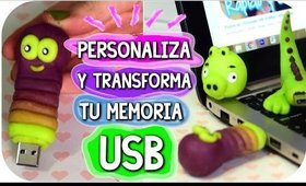 REGRESA A CLASES con USB personalizada ♥ | Kika Nieto