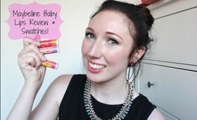 Maybelline Baby Lips Review & Swatches