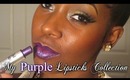 My Purple lipsticks collection