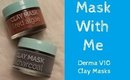 Mask With Me | Derma V10 Clay Masks