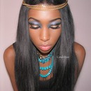 Halloween look 2013: Cleopatra makeup 
