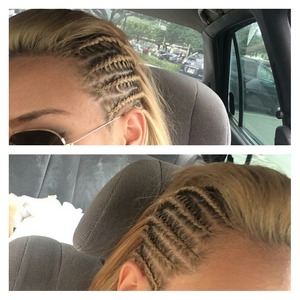 1st time doing corn rows in 10+ yrs