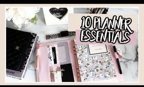 10 Planner Essentials I Can't Live Without! You need these!