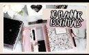 10 Planner Essentials I Can't Live Without! You need these!