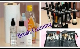 How To: clean makeup brushes | Janbeautary Day 23 | ChristineMUA